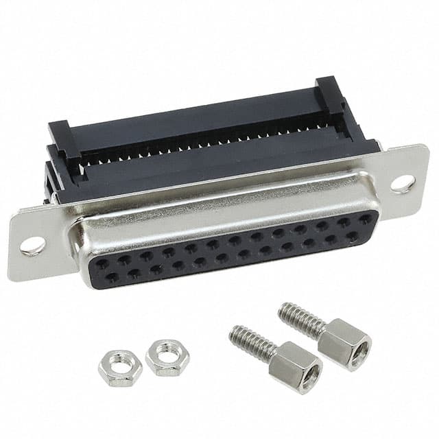 400F0-25-1-00 CONN D-SUB RCPT 25POS STR IDC