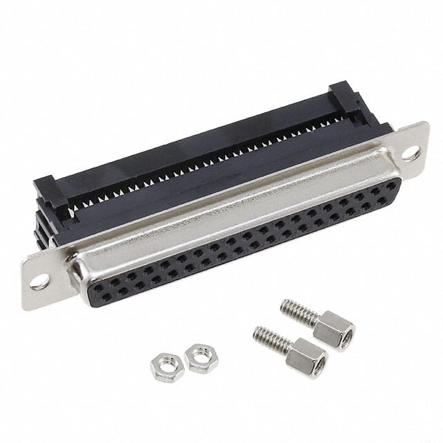 400F0-37-1-00 CONN D-SUB RCPT 37POS STR IDC