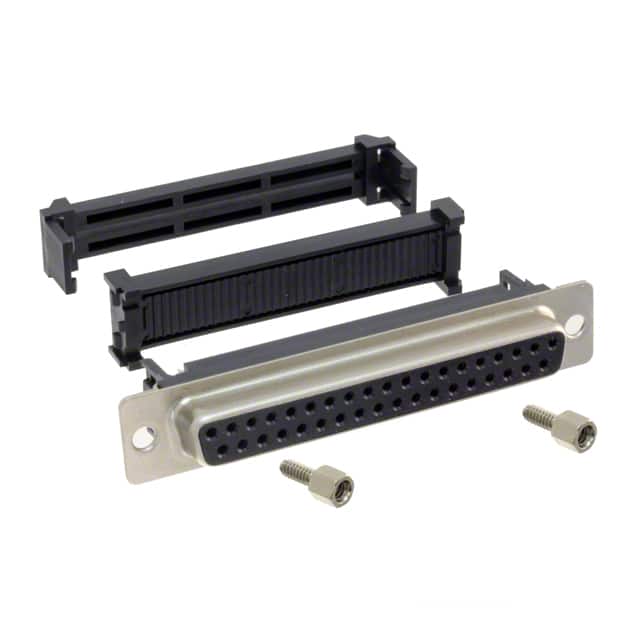 400F0-37-1-004S CONN D-SUB RCPT 37POS STR IDC