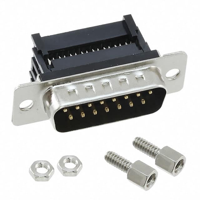 400M0-15-1-00 CONN D-SUB PLUG 15POS STR IDC