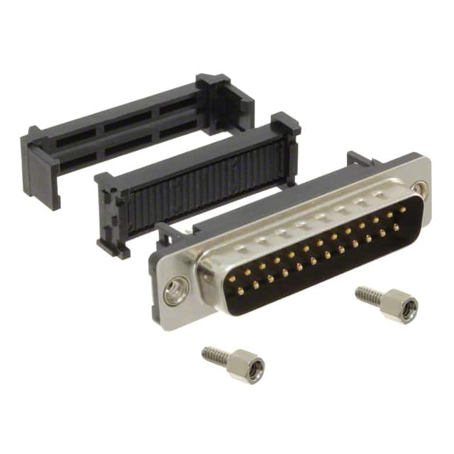 410M0-25-1-004S CONN D-SUB PLUG 25POS STR IDC