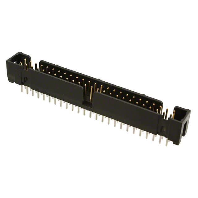 2550-6003UB CONN HEADER 50POS STR GOLD    T/