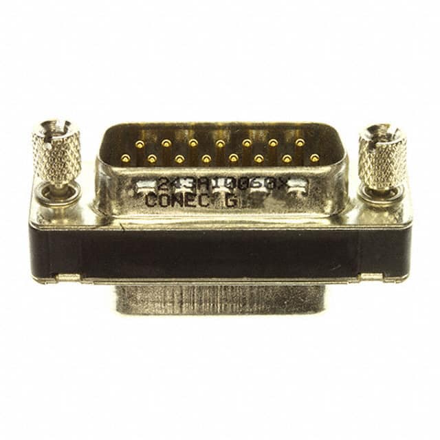 243A10060X CONN DSUB ADPTR FILTER 15POS M-F