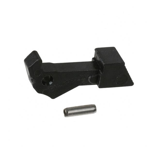 N3505-2B EJECTOR LATCHES BLK SHORT W/PINS