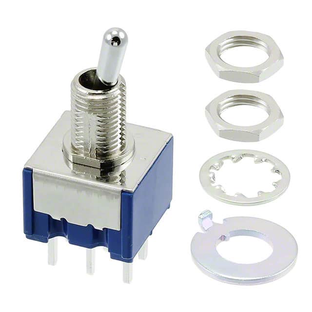 8J2012-Z SWITCH TOGGLE DPDT 6A 125V