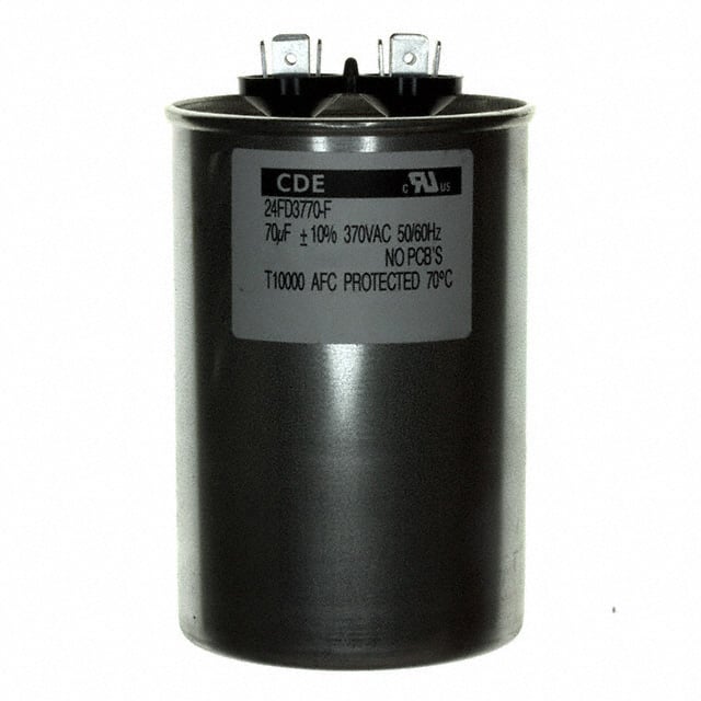 24FD3745-F CAP FILM 45UF 10% 370VAC QC TERM