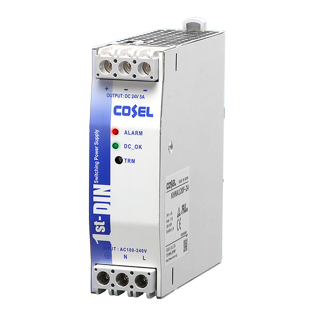 KHNA120F-24 AC/DC POWER SUPPLY, DIN RAIL
