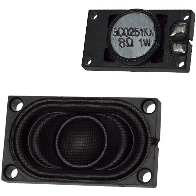 GC0251K SPEAKER 8OHM 1W TOP PORT 80DB
