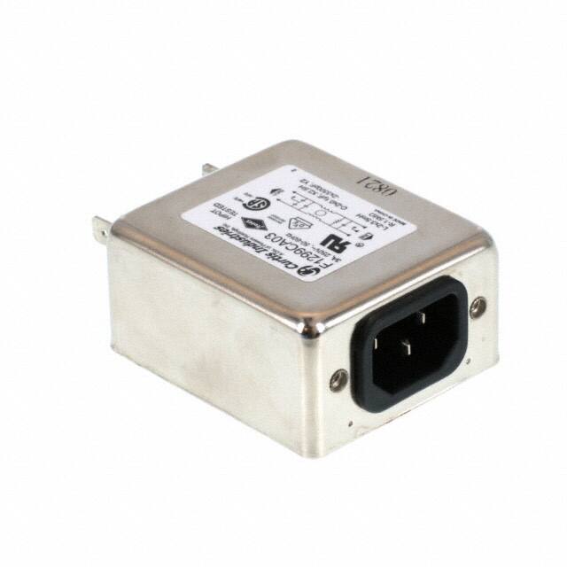 F1299CA03 PWR ENT RCPT IEC320-C14 PANEL QC