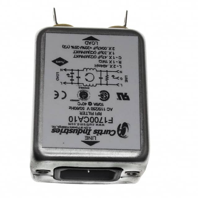 F1700CA10 PWR ENT RCPT IEC320-C14 PANEL QC