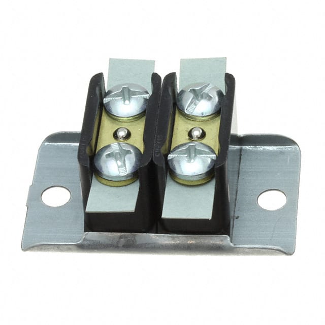 MAT-2 CONN BARRIER STRIP 2CIRC 0.5