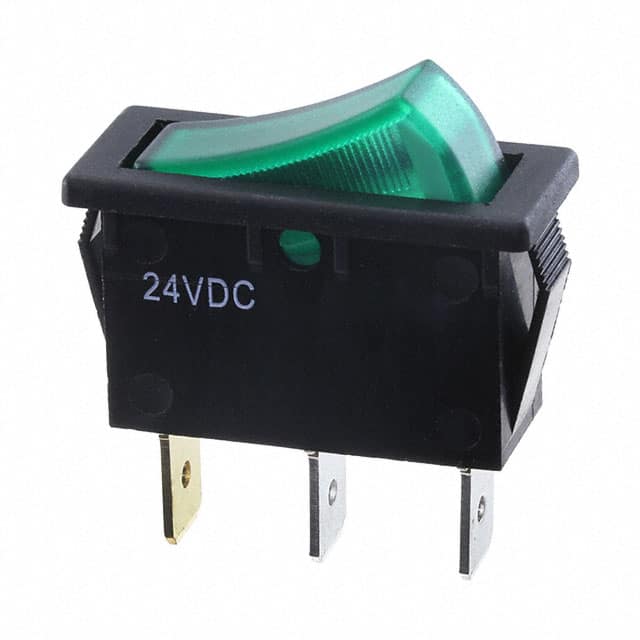 RB141C1000-135 ILLUMINATED POWER ROCKER SWITCH