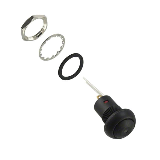 RP8200B2M1CEBLKBLKBLU SWITCH PUSH SPST 0.1A 24V