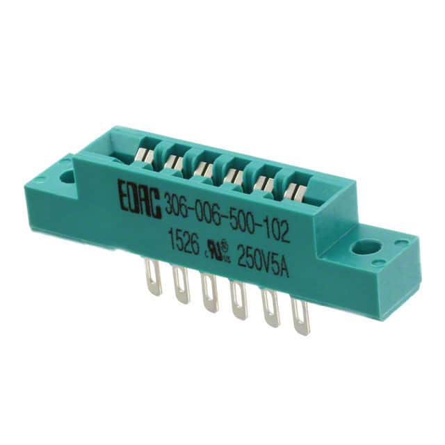 306-006-500-102 CONN EDGE DUAL FMALE 12POS 0.156