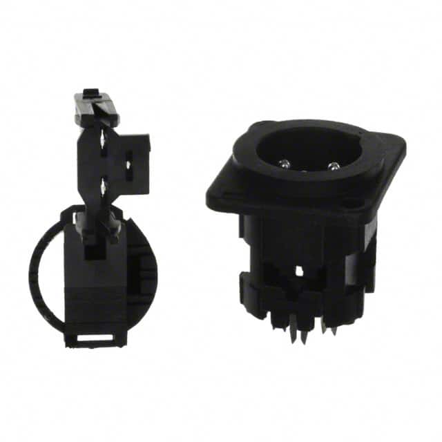 AC3MDPIL CONN RCPT MALE XLR 3POS IDC