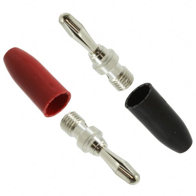 9202 R/B PLUG BANANA STD SET/2 RED/BLK
