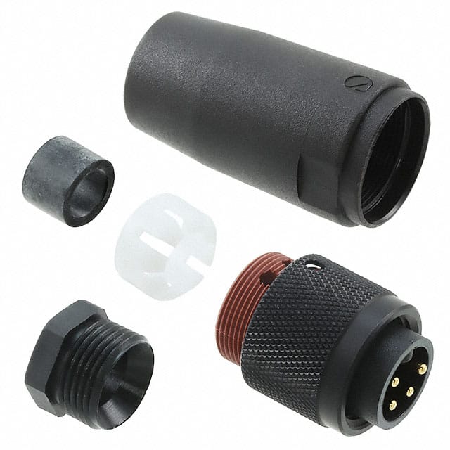 223PR11 NC032 CONN PLUG MALE 4POS GOLD SCREW