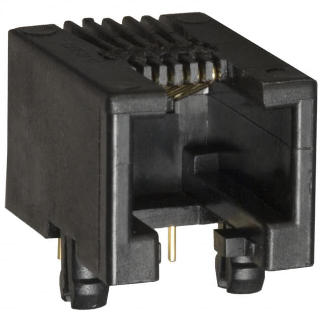 87180-066LF CONN MOD JACK 6P6C R/A UNSHLD