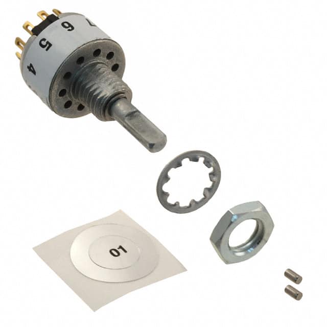 56D36-01-1-AJN SWITCH ROTARY 2-10POS 200MA 115V