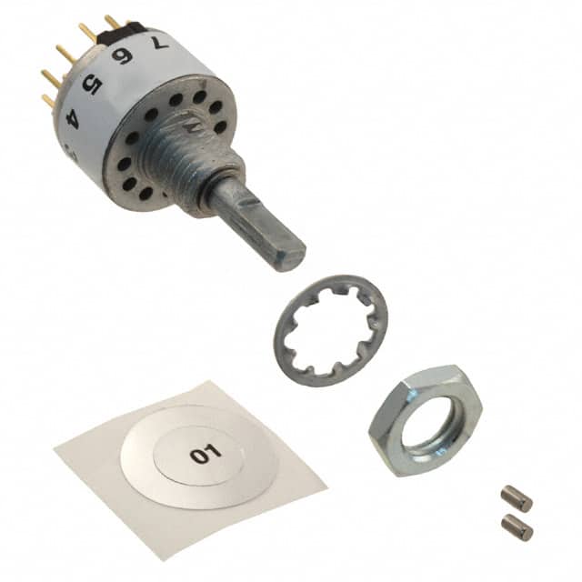 56DP30-01-1-AJN SWITCH ROTARY 2-12POS 200MA 115V