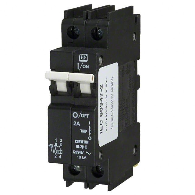 C2A2P-489 CIR BRKR MAG-HYDR 2A 240VAC