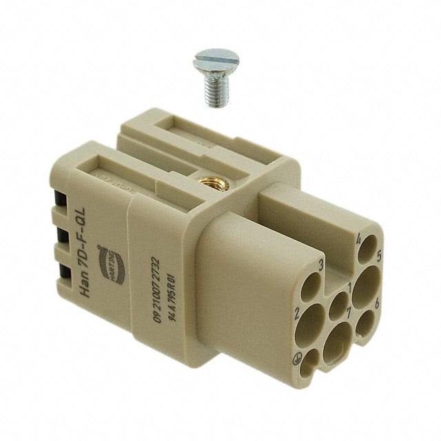 09210072732 INSERT FEMALE 7POS+1GND PUSH IN