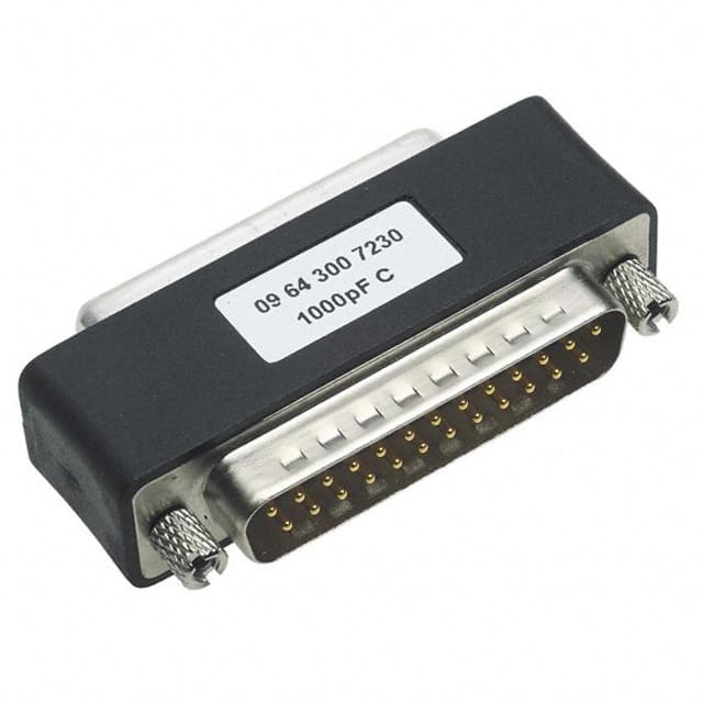 09641007220 M/F DSUB FILTER ADAPTER 9PIN