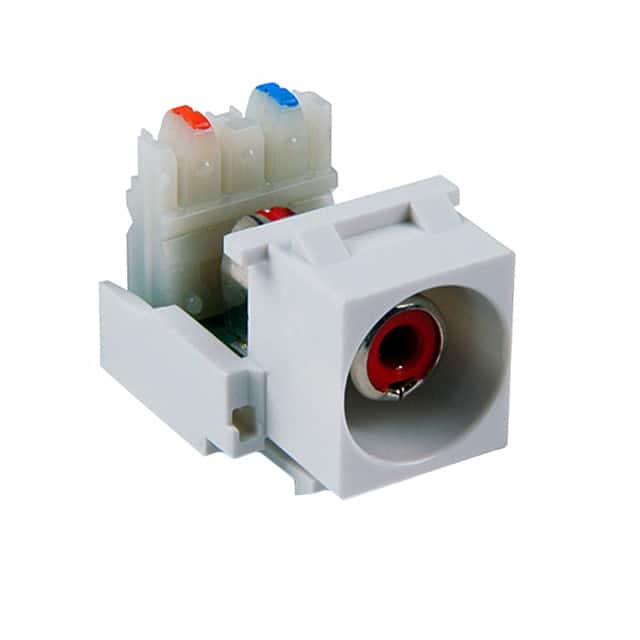 RCAR110-W INSERT RCA JACK TO IDC CONN