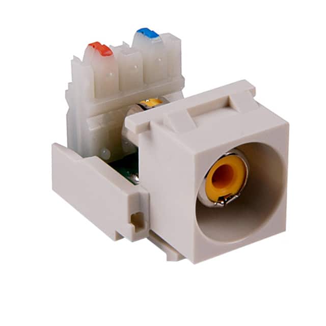 RCAY110-FW INSERT RCA JACK TO IDC CONN