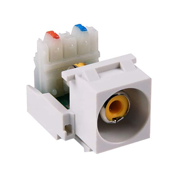 RCAY110-W INSERT RCA JACK TO IDC CONN