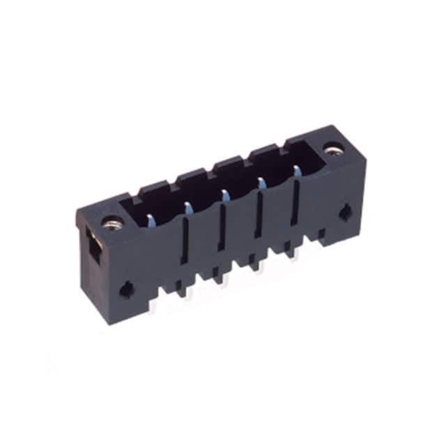 HR31-5.08R-5PD CONN HEADER 5POS 5.08MM STR TIN