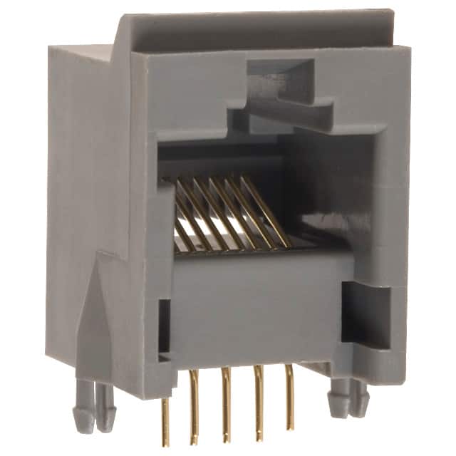 TM5RC-88 CONN MOD JACK 8P8C R/A UNSHLD