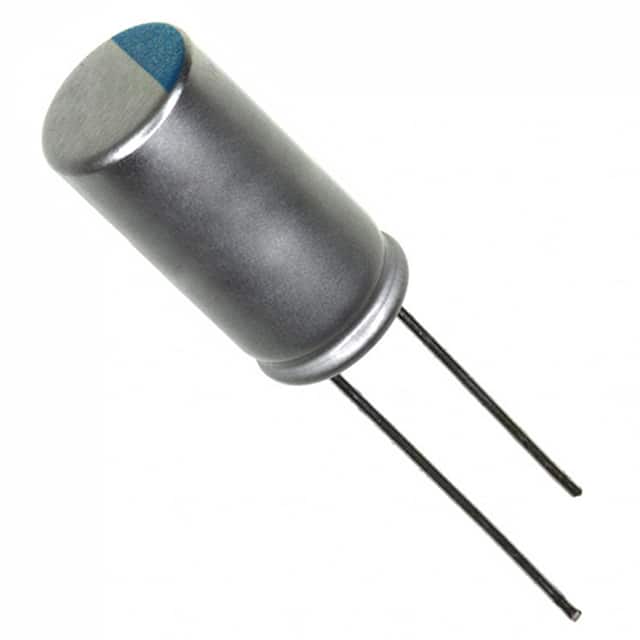476ULR010MEF CAP ALUM POLY 47UF 20% 10V T/H