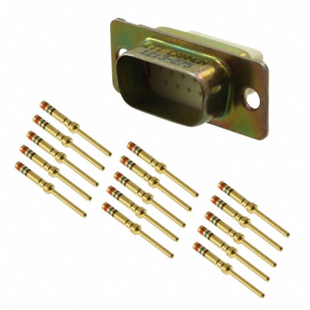 DEMA-15P CONN DSUB HD PLUG 15POS PNL MNT