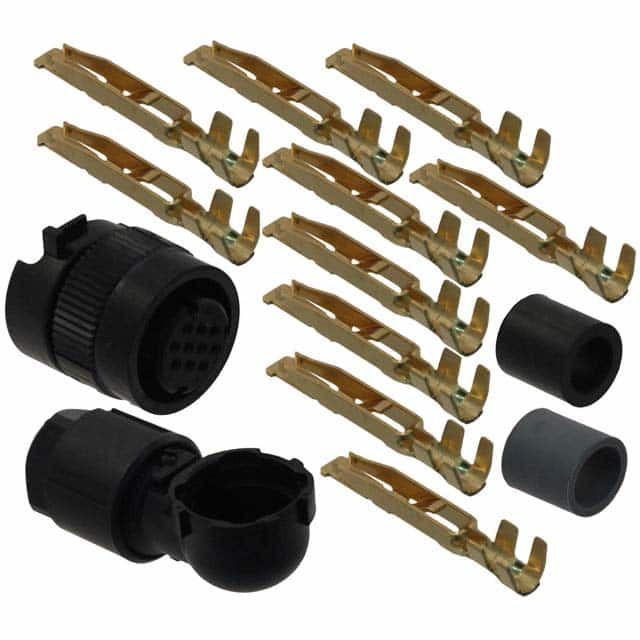 JN1FS10SLK CONN PLG HSG FMAL 10PS INLINE RA