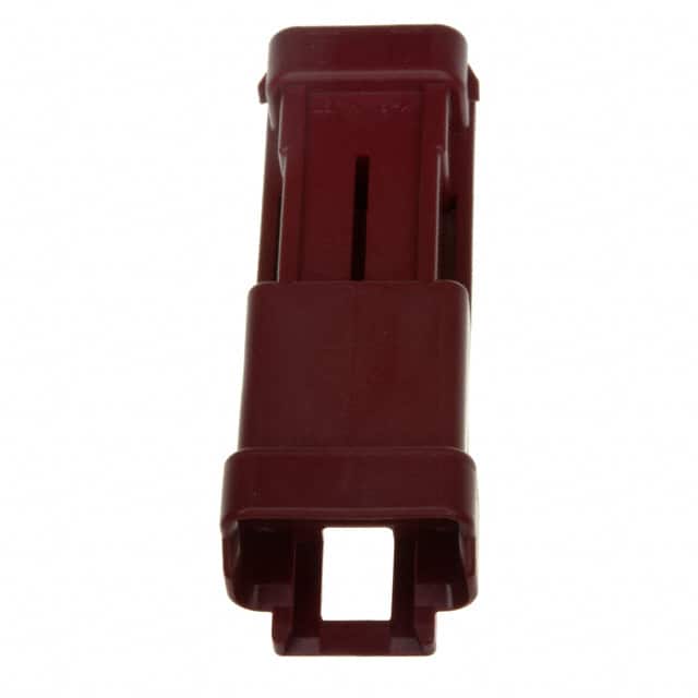 02T-WPJV-2-RM CONN HOUSING TAB 2POS RED 5MM