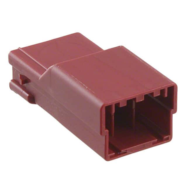 HILR-03VF-2-R CONN RECEPT HOUSING 3POS RED