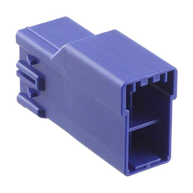HILR-04VF-3-E CONN RECEPT HOUSING 4POS BLUE