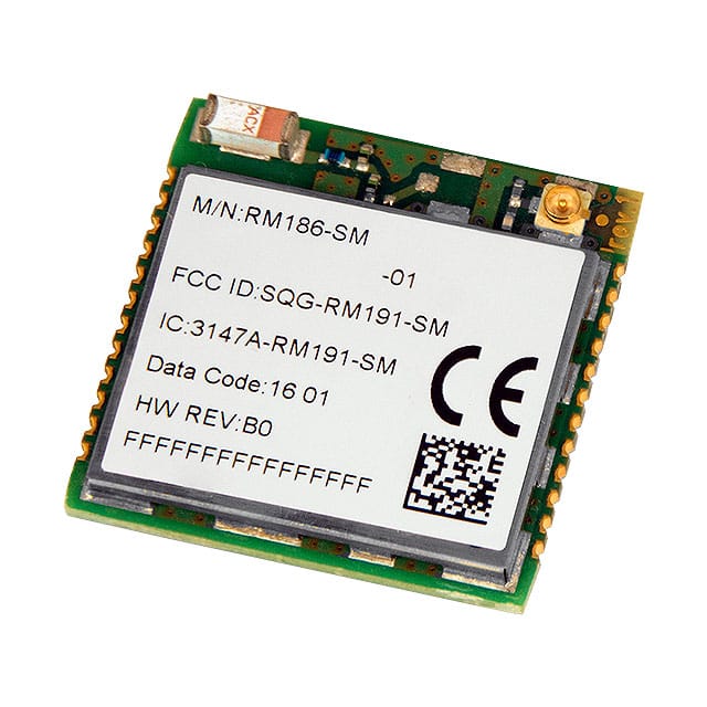 RM186-SM-01 MODULE, INTELLIGENT LORA/BLE MOD