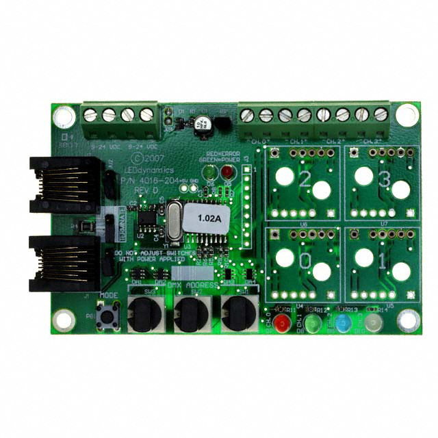 4016 LED DVR CTLR QUADPUCK 4CH 7-SIP