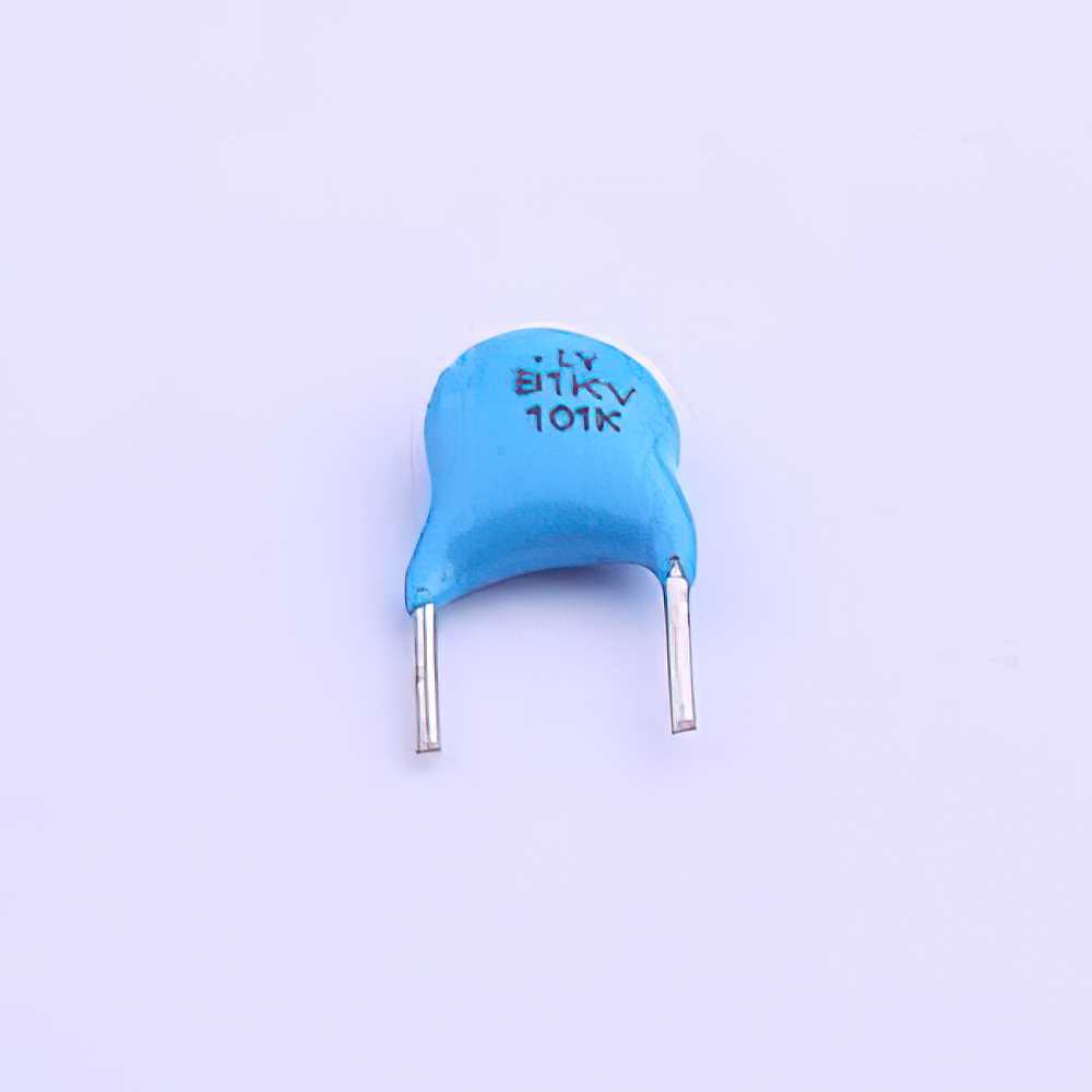 CT81-1KV-2B4-101K, L=3.5±0.5mm100pF ±10% 1kV