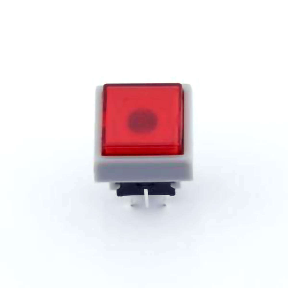 K6-6133D04-N1 Green lockless switch with light