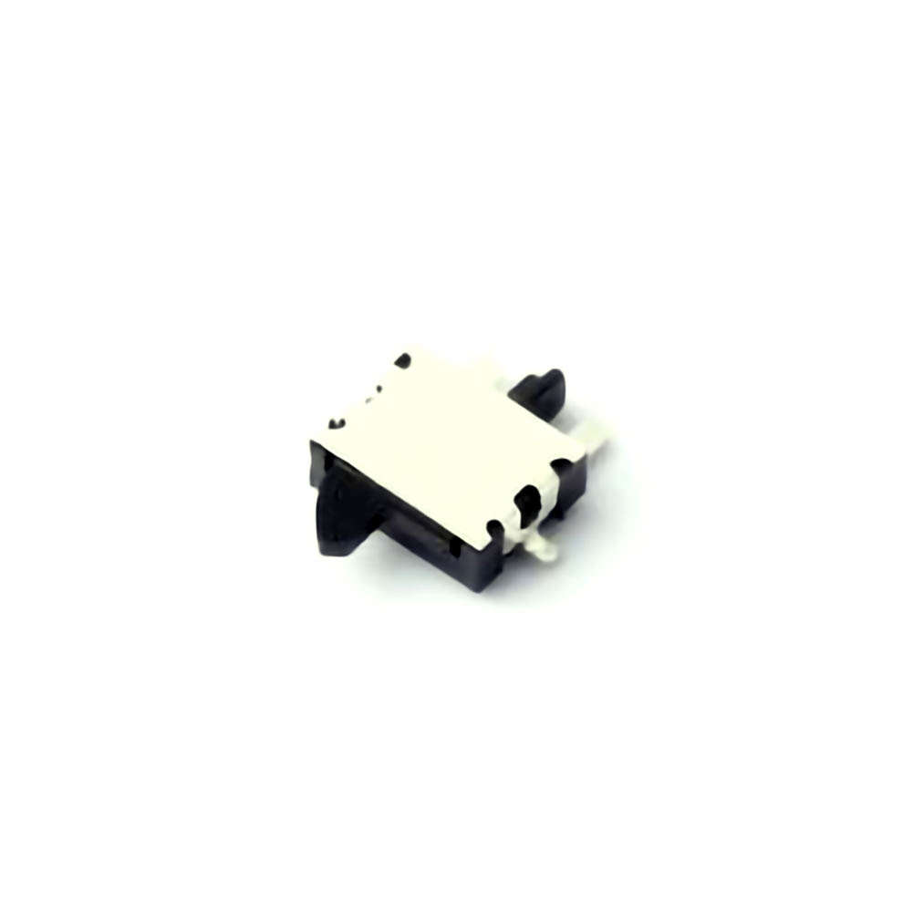 KFC-V-308-R Small micro switch 2-pin patch with column right direction black handle self-reset