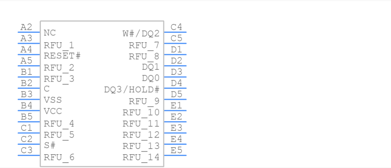 MT25QL256ABA8E12-0AAT TR